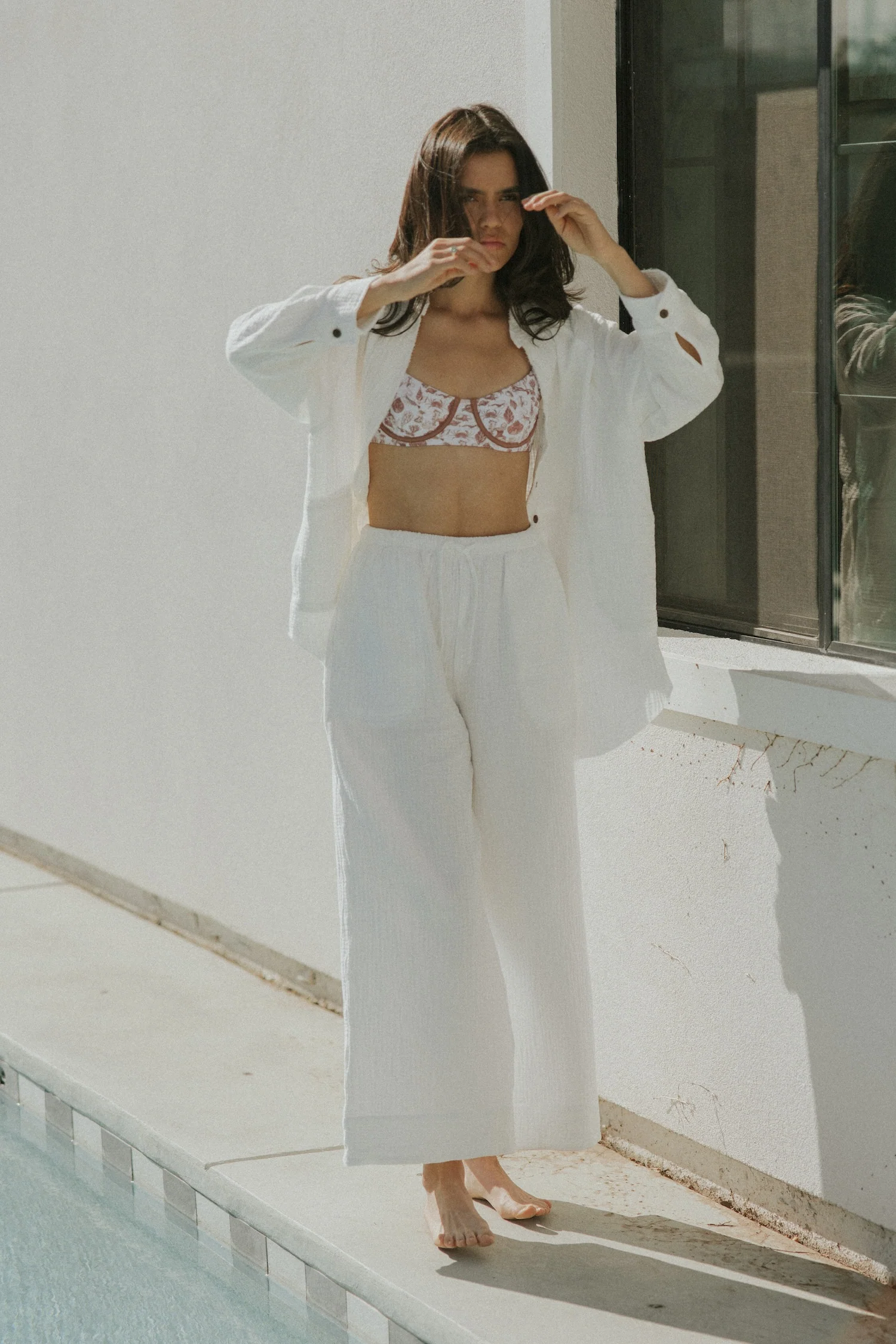 Athena Pant | White - Image 8