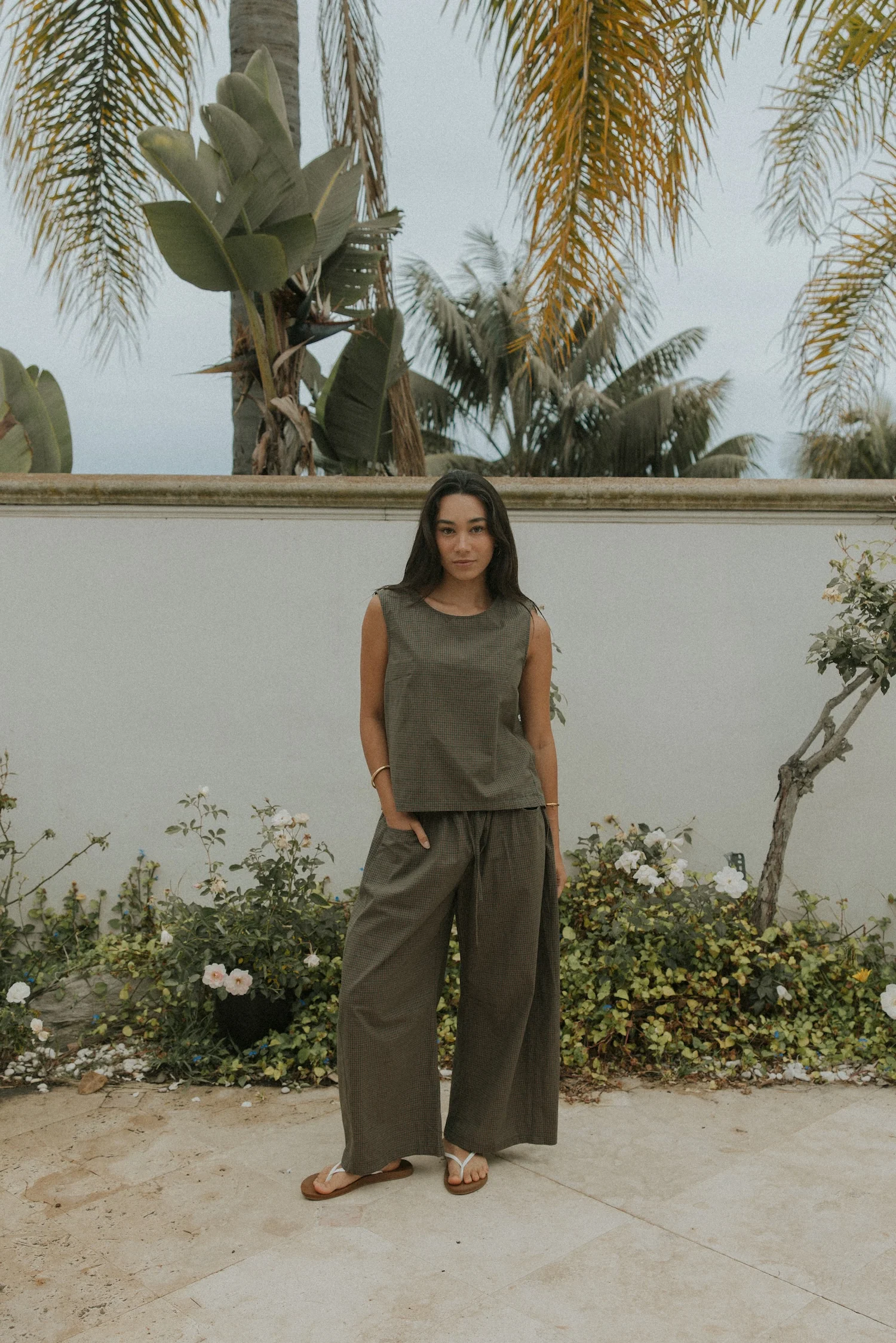 Blair Barrel Pant | Gingham