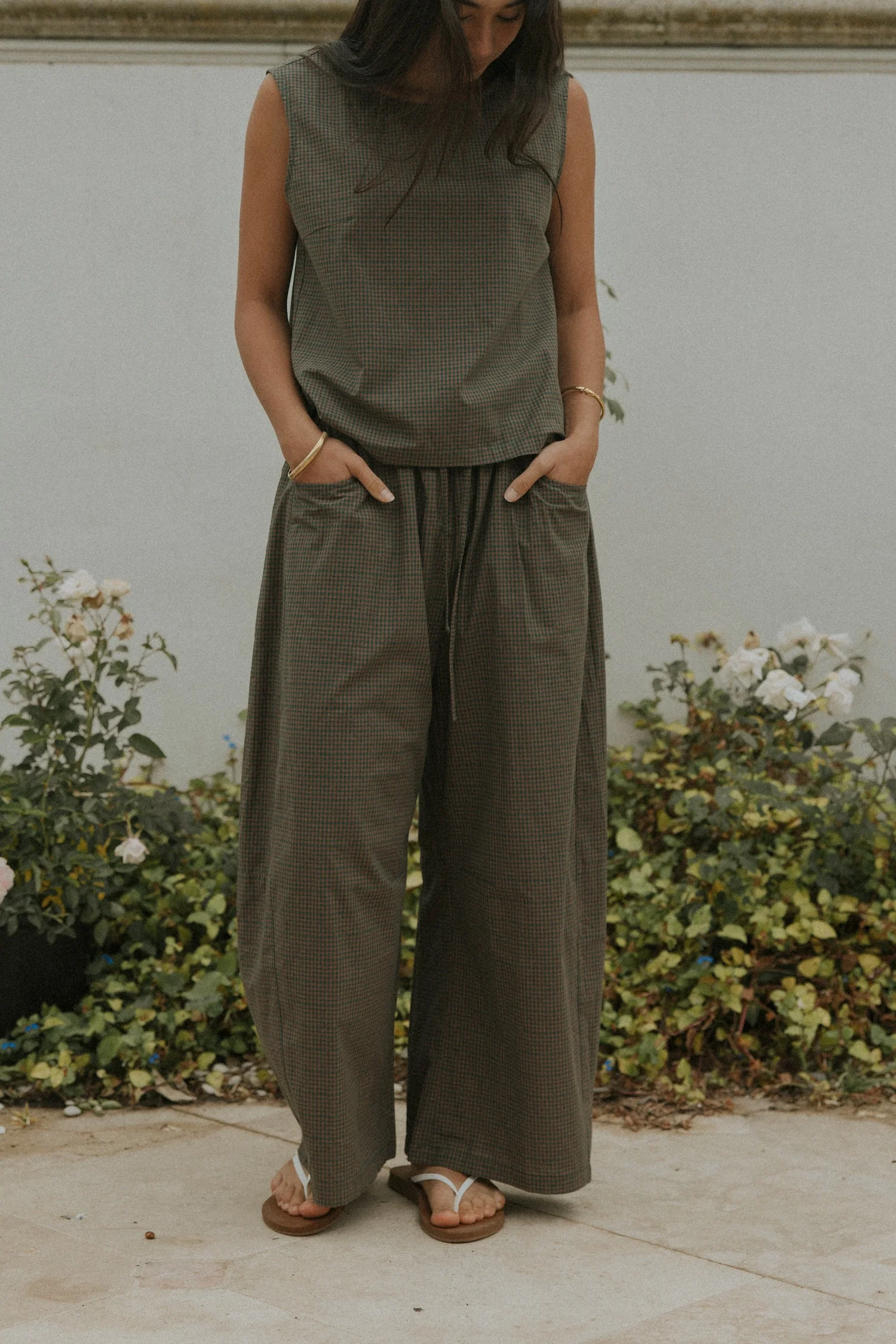 Blair Barrel Pant | Gingham - Image 5
