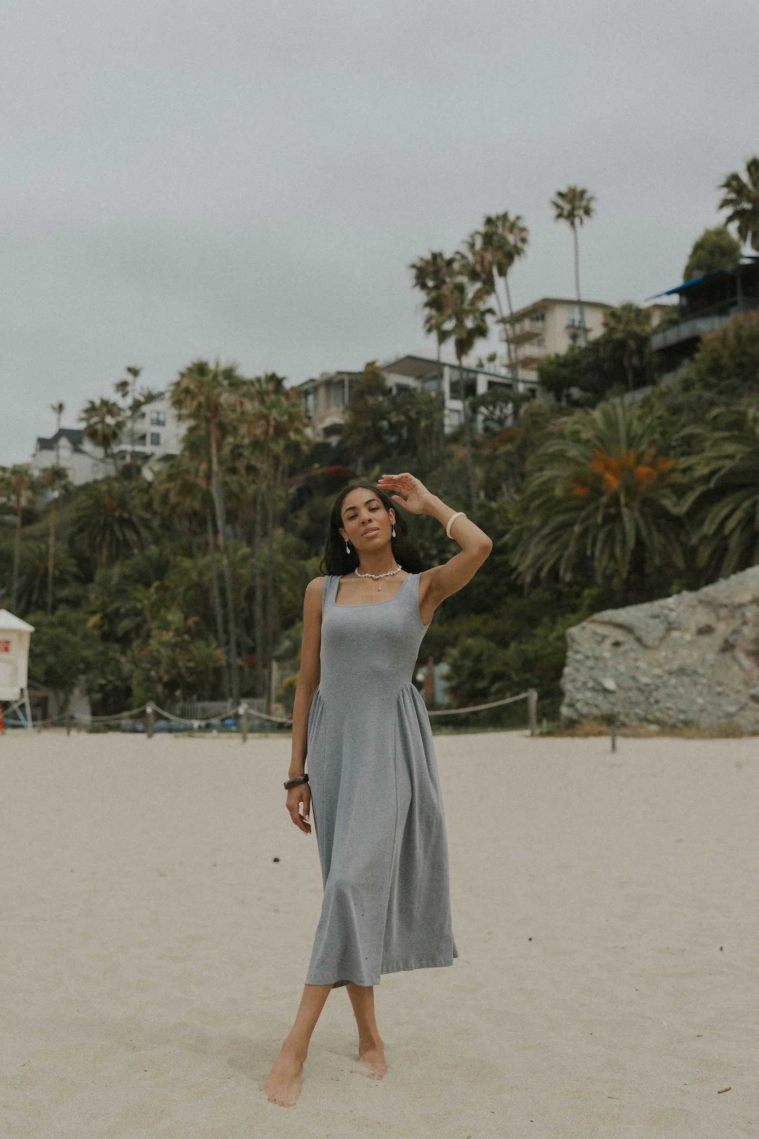 Cosette Dress | Gray - Image 2