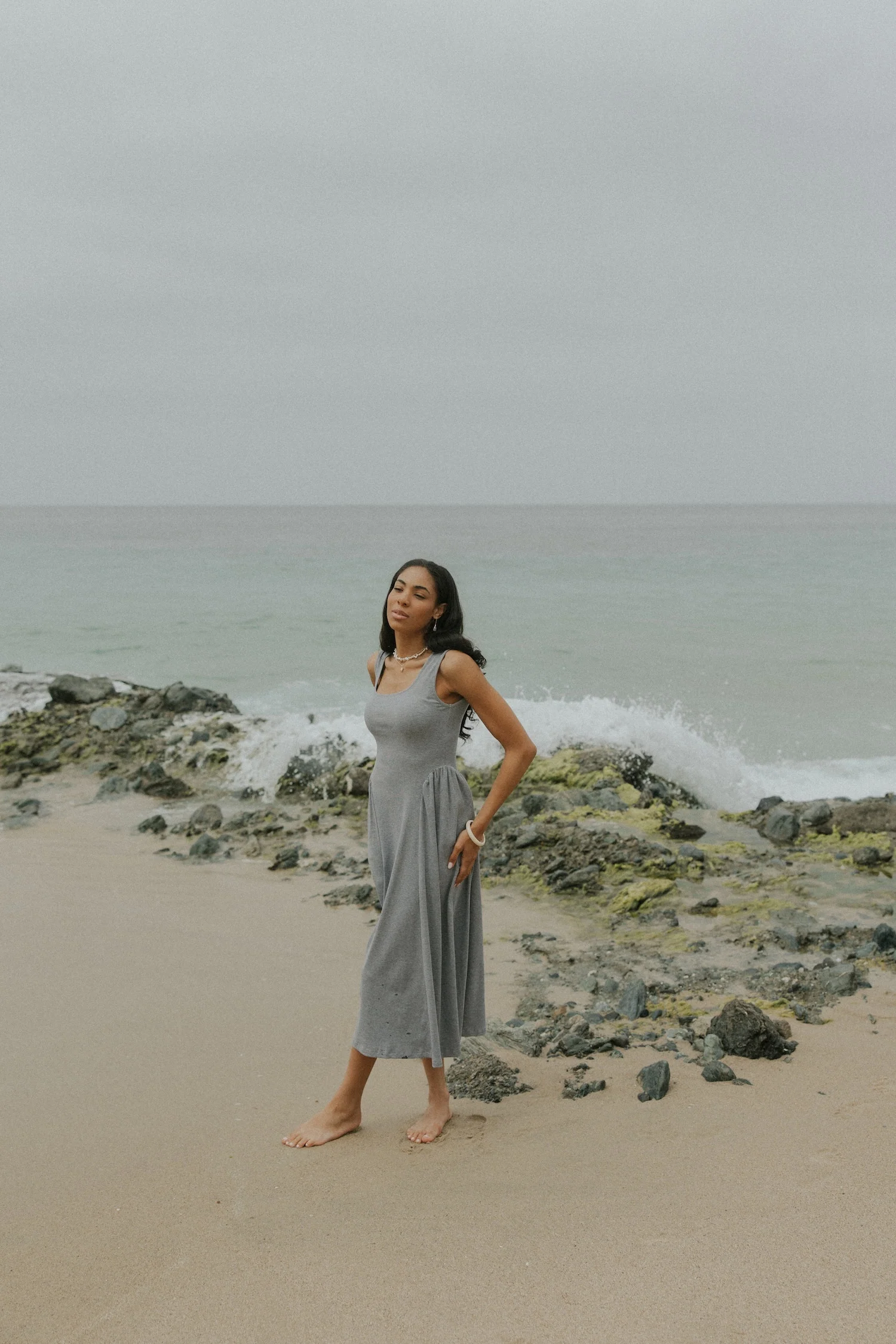 Cosette Dress | Gray - Image 4