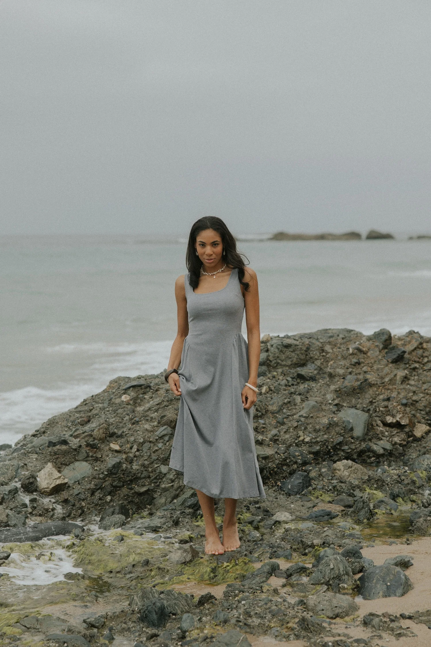 Cosette Dress | Gray - Image 9