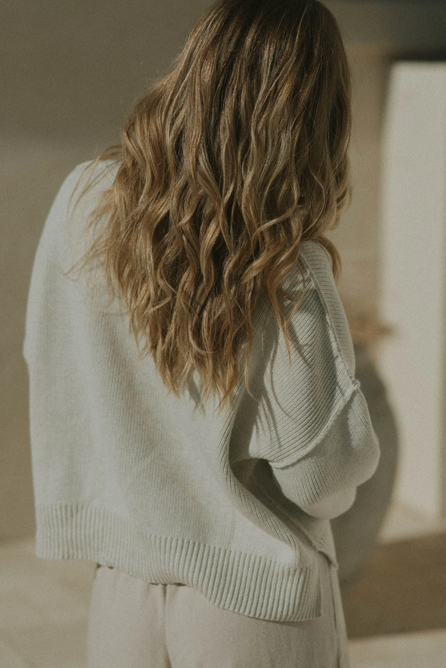 Juneau Sweater in Fawn | Women's Oversized Sweater - Image 5