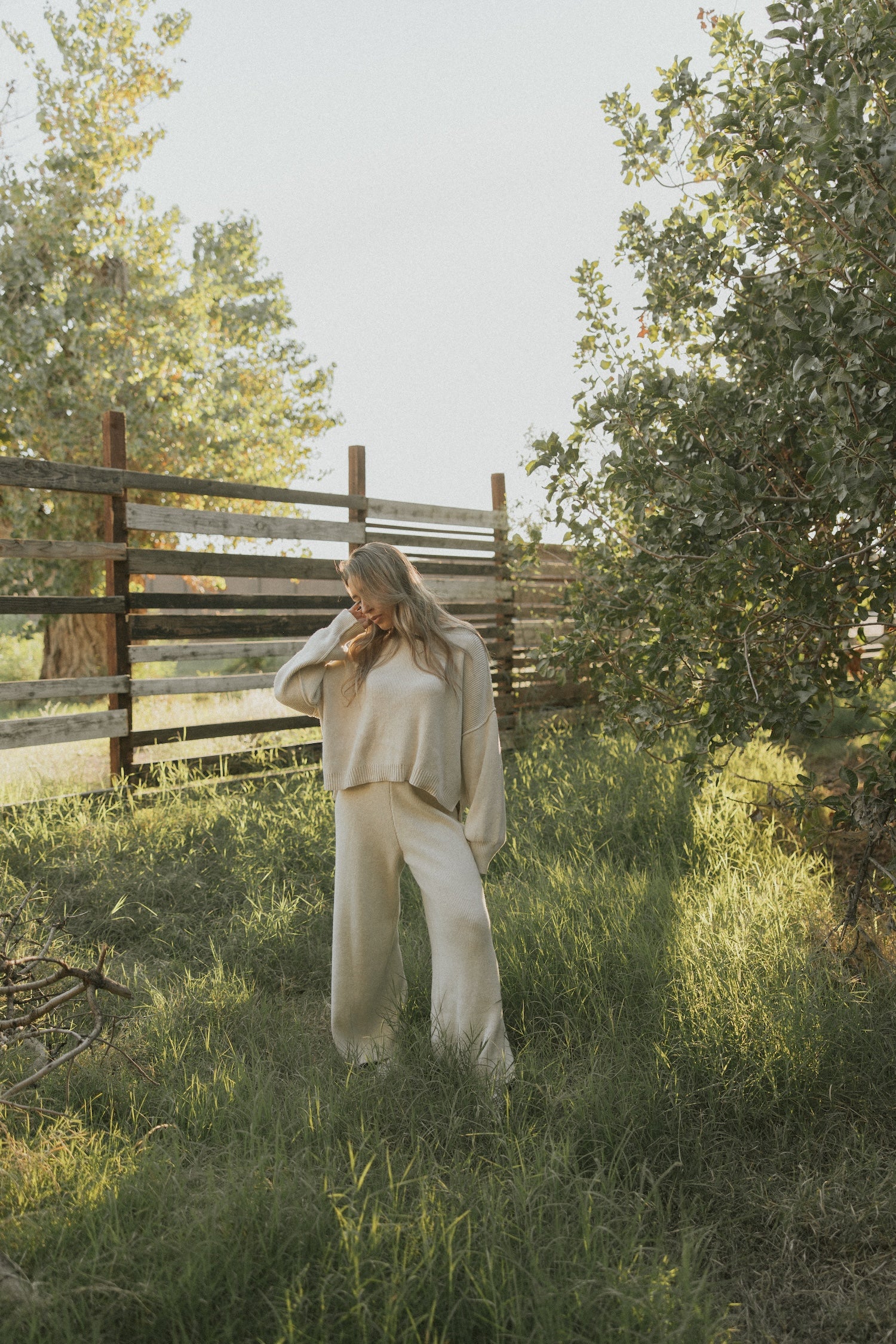 Juneau Pants in Fawn | Sweater Pants - Image 5