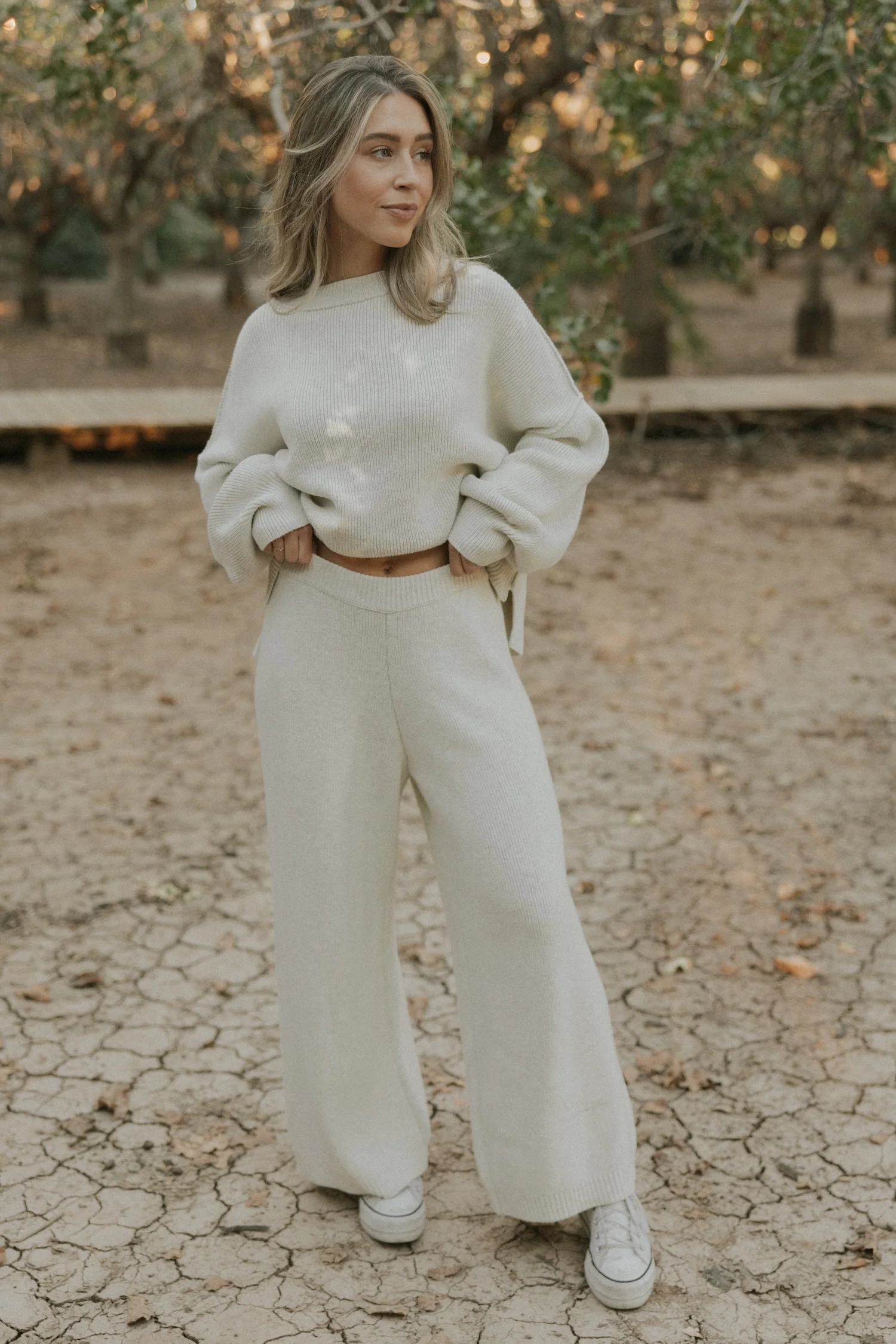 Juneau Pants in Fawn | Sweater Pants - Image 7