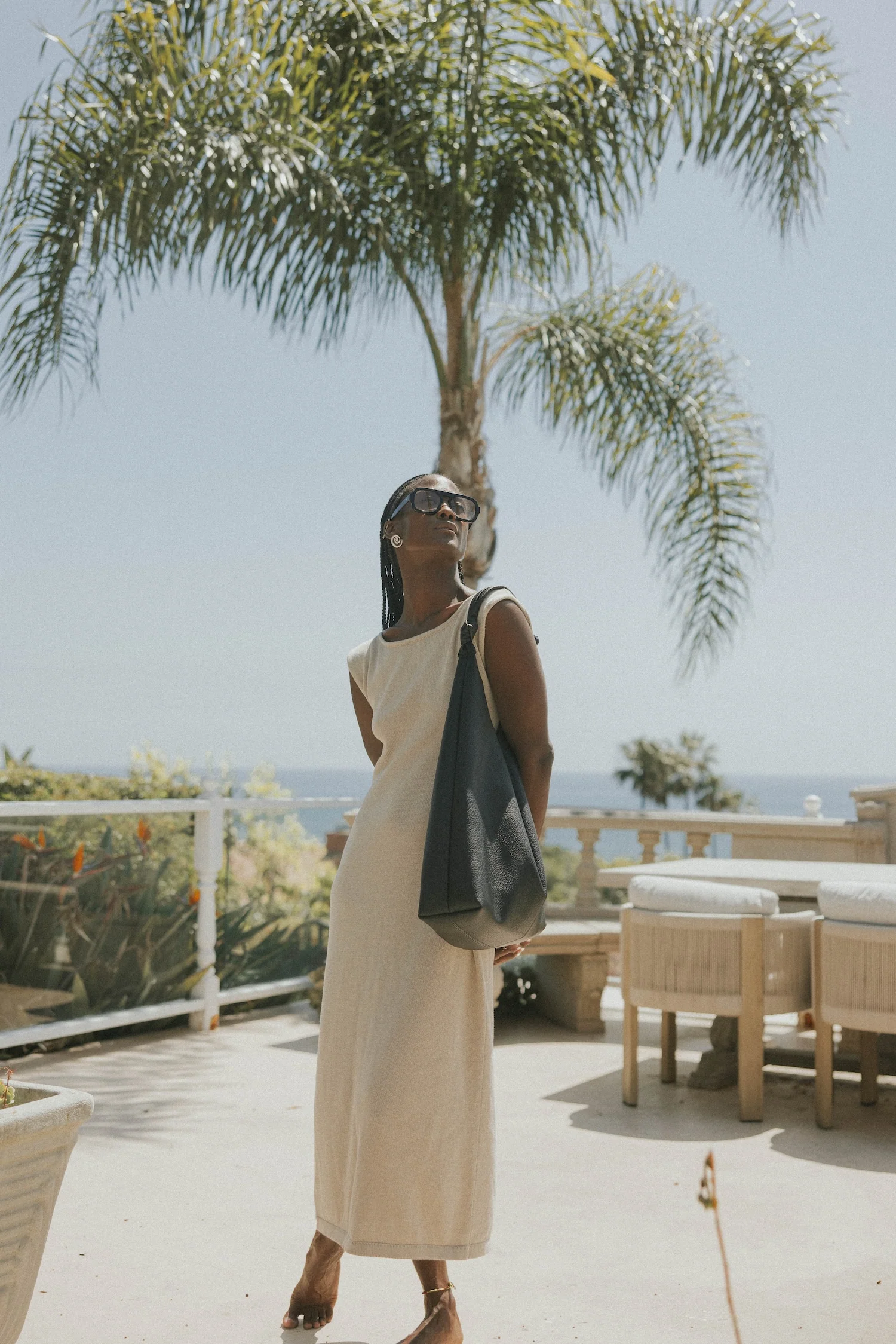 Ophelia Dress in Teak | Sweater Knit Dress - Image 5