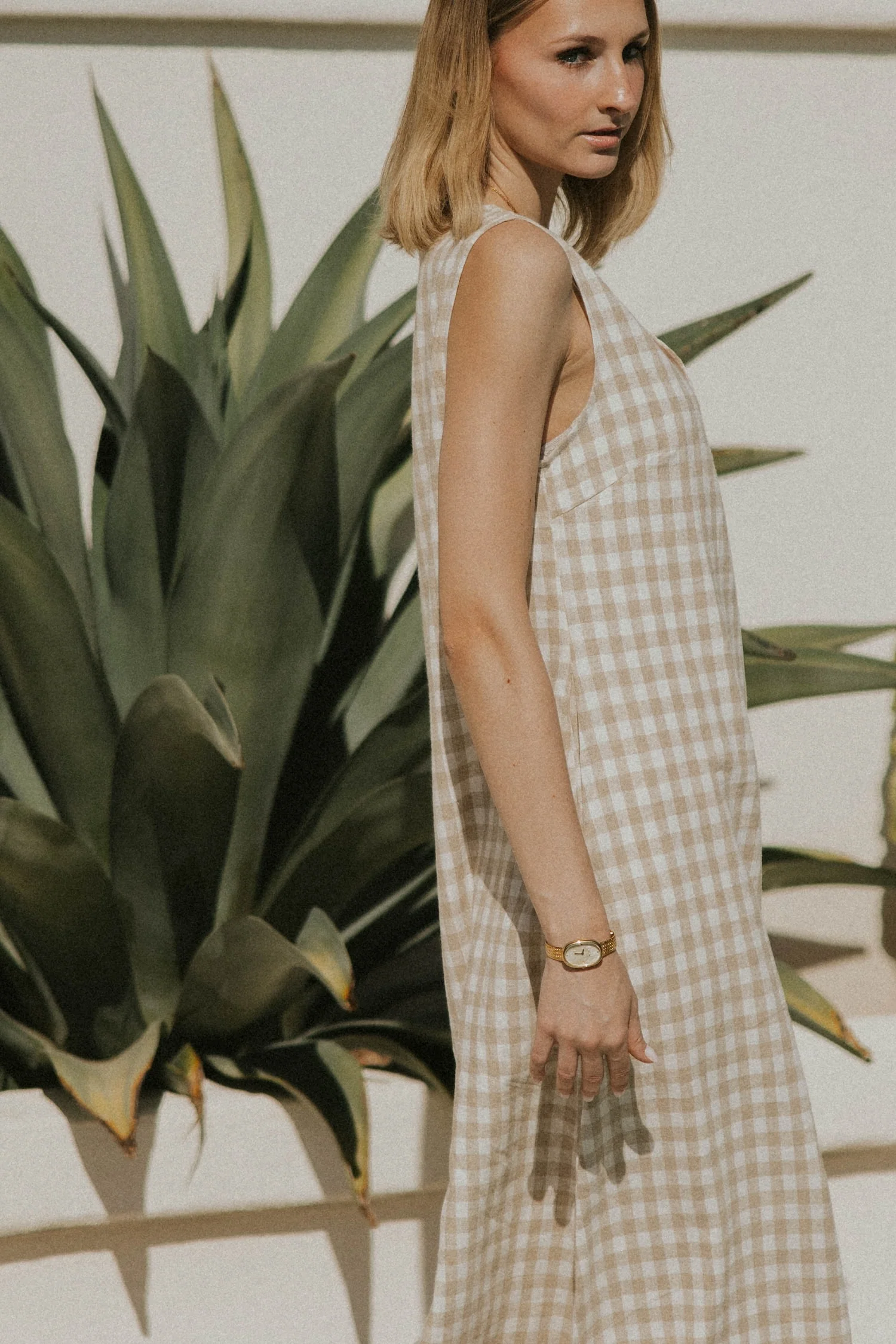 Pradera Dress in Gingham | Pullover Dress - Image 6