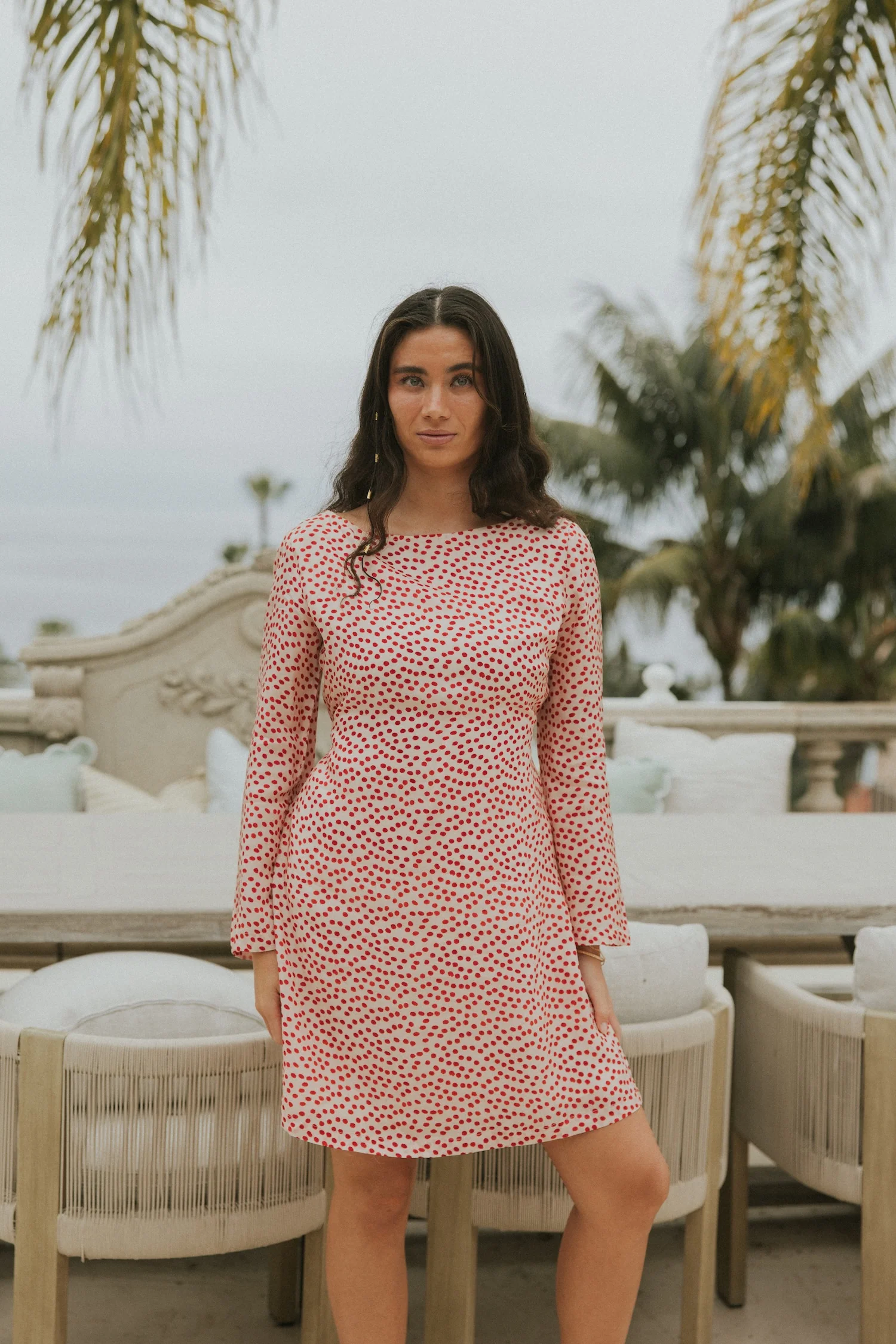 Rossa Dress | Polka Dot - Image 4